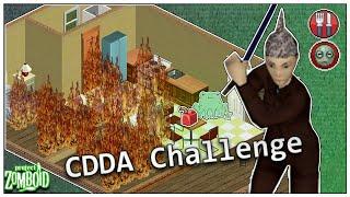 Conspiracy theories, zombies, and the search for food. Oh my! CDDA Challenge Project Zomboid