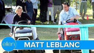 Matt LeBlanc and Ellen Face Off in a Fierce Competition