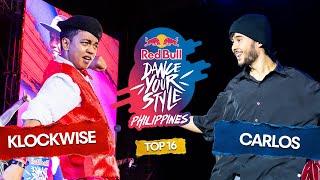 Klockwise vs Carlos [TOP 16] Red Bull Dance Your Style Philippines 2024