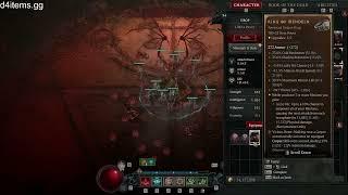 Diablo 4  Некромант Суммонер Убийство Лилит /  Lilith Kill Necromancer Summoner 94 lvl