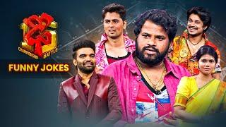 Hyper Aadi, Divya, Jessie, Pradeep | Funny Jokes | Dhee 15 | Championship Battle | ETV