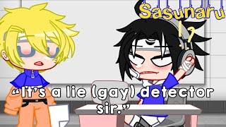 It’s a gay detector sir.  || Sasunaru  ||  || • sxfia ! •