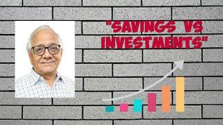 Savings Vs Investments