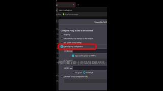 Setting Proxy Server Yang Benar di Mozilla Firefox Simpel !!