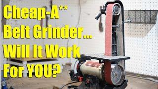 Super Cheap Belt Grinder...I'm Shocked!