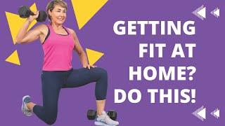 Getting Fit at Home & Muscle Soreness - For Women Over 40