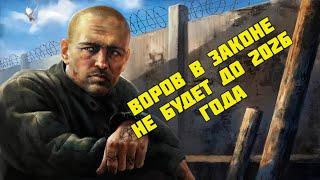 Воров   в   законе  не  будет  до   2026  года.