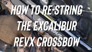 How To Re-String An Excalibur RevX Crossbow - How To Put On A String