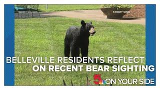 Belleville residents reflect on recent black bear sighting