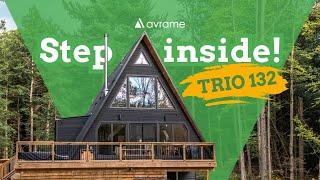 AVRAME TRIO132 | A-frame house walkthrough