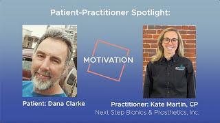 Patient-Practitioner Spotlight: Kate Martin, CP, and Dana Clarke