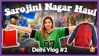 Shopping at Sarojini Nagar Delhi  || Sarojini Haul || Nagma Mirajkar