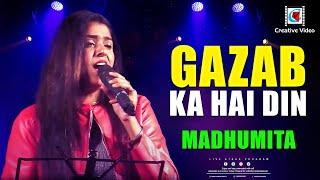 Gazab Ka Hai Din I Qayamat se Qayamat Tak I Aamir Khan, Juhi Chawla I Live Singing Madhumita