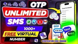 Unlimited Number For Whatsapp, Telegram & GMAIL Verification | Create TextFree Account