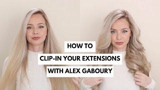 Clip-in your extensions with Alex Gaboury