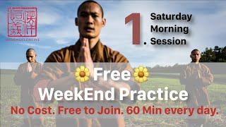  WeekEnd Practice  Session 1: Saturday Morning (60 Min)