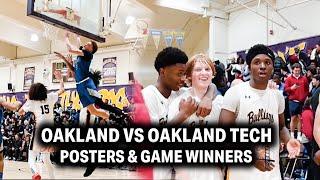 Oakand vs Oakland Tech | Another Year Another Movie!!! | Ardarius Grayson Hits Game Winner!