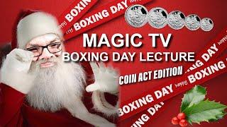 The Magic TV Christmas Coin Magic Lecture