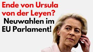 Erschütterung in der EU: Von der Leyen vor dem Rücktritt!