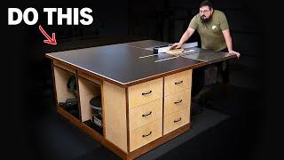 The Perfect Place to Build | Outfeed Assembly Table