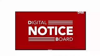 DIGITAL NOTICE BOARD ( Save paper Go Digital )