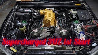 Lexus IS300 | Supercharged 3uz 1st Start