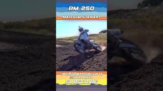 Malcolm Stewart Shredding a RM250 Dirtbike - Tampa Supercross #supercross #supermotocross #dirtbike