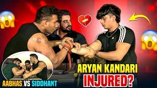 Aabhas Rana Vs Aryan Kandari  vs Siddhant || Be Safe While playing Armwrestling