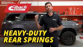 Eibach's Heavy Duty Rear Springs