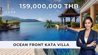 Ocean Front Kata Super Villa For Sale #realestate #phuketproperty #luxury #villa #villaforsale