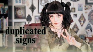 DUPLICATED SIGNS (DOUBLES) in an interception: learn astrology course 201 ep.24