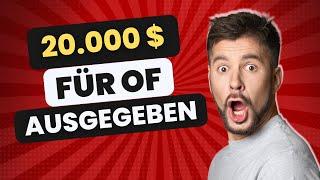 P*ornosucht betrifft auch die Top 5% Elite (20.000$ für OF ausgegeben)