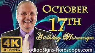 October 17 Zodiac Horoscope and Birthday Personality | October 17th Birthday Personality Analysis