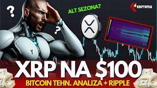 RIPPLE XRP IDE NA $100 - EDUKACIJA + TEHNIČKA ANALIZA #XRP #ripple #btc