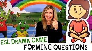 ESL Games to Teach Question Forms // Kids English Theatre