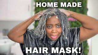 EASY AT HOME HAIR MASK!