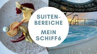 Suitenbereiche auf der Mein Schiff 6 | X-Lounge & X-Sonnendeck ️