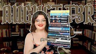 Horror, Fantasy, LGBTQ+!, and mooooreee August TBR