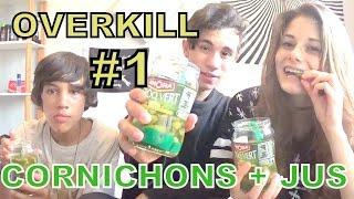 [Défi Overkill #1] Manger un pot de cornichons + boire le jus - Babké 974