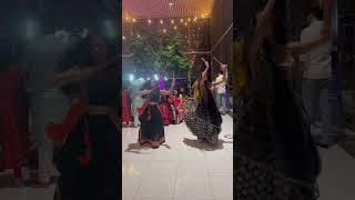 A cute garba dance