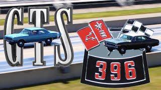 1969 Dodge Dart GTS vs 1969 Chevrolet Nova SS | Factory Stock Drag Race