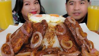 NAGMAMANTIKANG PORKCHOP BISTEK | MUKBANG ASMR | FILIPINO FOOD | MUKBANG PHILIPPINES