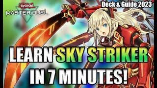 Sky Striker Ace Deck & Guide - Learn the deck in 7 Minutes! Yugioh Master Duel Beginner Guide