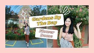  vlog |  Gardens by the Bay - Flower Dome   | pocket gardens surprise | edible garden ideas