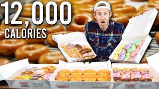 I TRIED TO EAT EVERY DONUT AT KRISPY KREME!