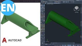 AutoCAD 3D | Exercise for Intermediate Level 10