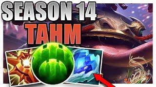 SEASON 14 TAHM KENCH SUPPORT GAMEPLAY GUIDE