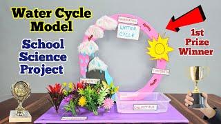 Water Cycle Model | Water Cycle Working Model | Water Cycle Project | Science Project #science