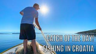 Traditional Croatian FISHING Trip | Quarantine DAY IN THE LIFE | Ilovik, CROATIA Travel Vlog