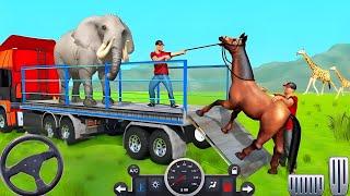 Animal Indian Transport Truck Simulator-Real Zoo Transporter Offroad Driving-Android Gameplay Part-3